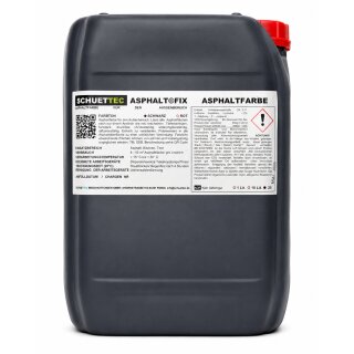 ASPHALT©FIX Asphaltanstrich oxidrot 25 Liter
