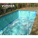 Poolfarbe LCK | Schwimmbeckenfarbe dichtend  für Betonpool in 5 Farben POOLBLAU 1 Lit