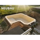 Poolfarbe LCK | Schwimmbeckenfarbe dichtend  für Betonpool in 5 Farben SANDY-BEACH 10 Lit