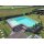 Poolfarbe LCK | Schwimmbeckenfarbe dichtend  für Betonpool in 5 Farben SANDY-BEACH 10 Lit