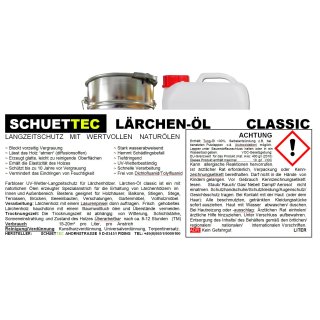 Lärchen-Öl classic 5 Liter